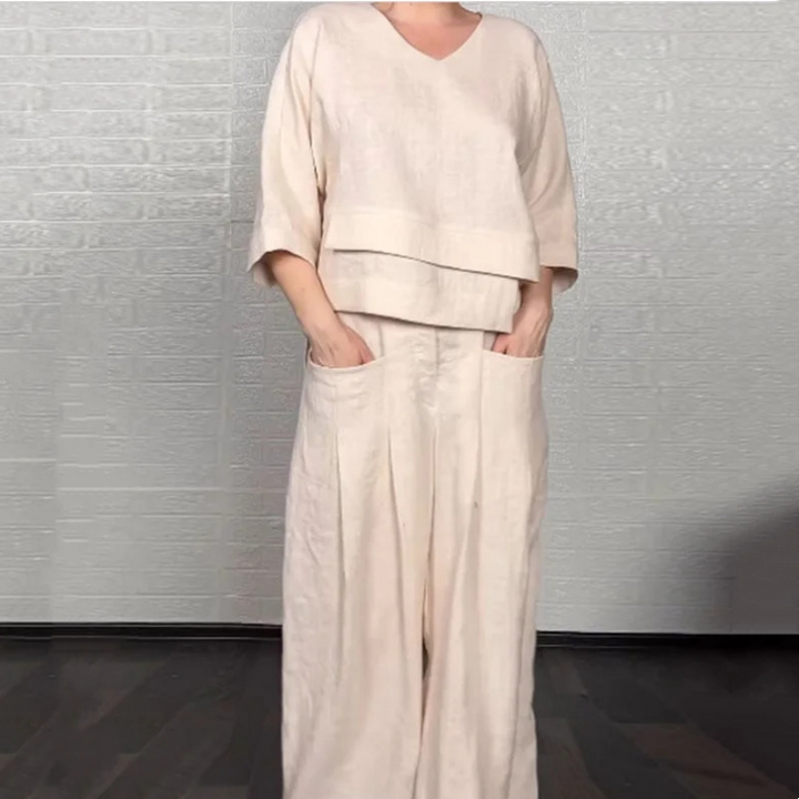 Suzzie | Schickes, leichtes zweiteiliges Set