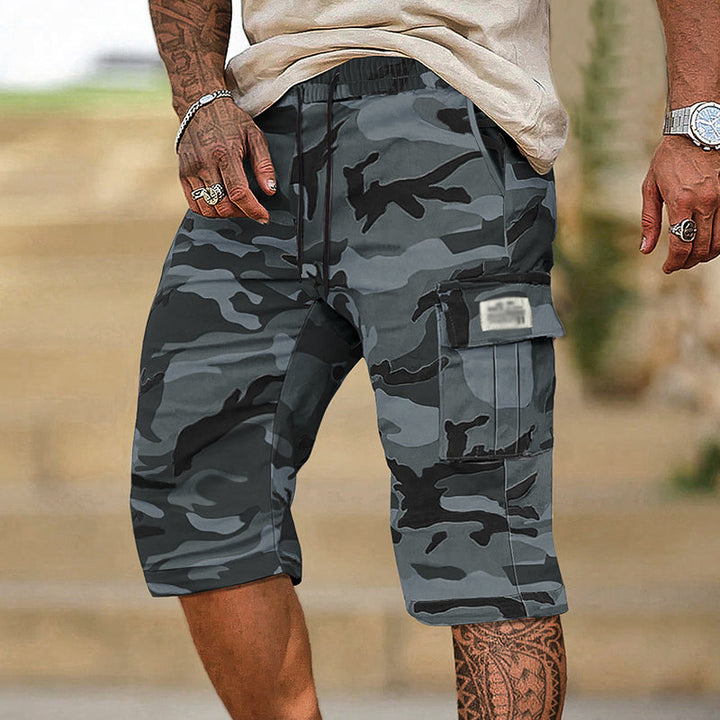 Sommerfeld | Camo-Cargoshorts für Herren (1 kaufen, 1 GRATIS dazu)
