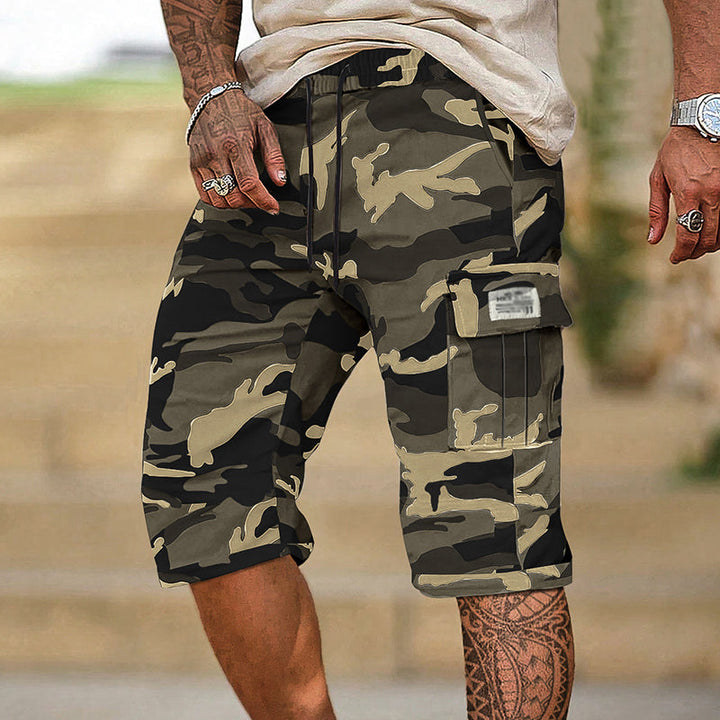 Sommerfeld | Camo-Cargoshorts für Herren (1 kaufen, 1 GRATIS dazu)