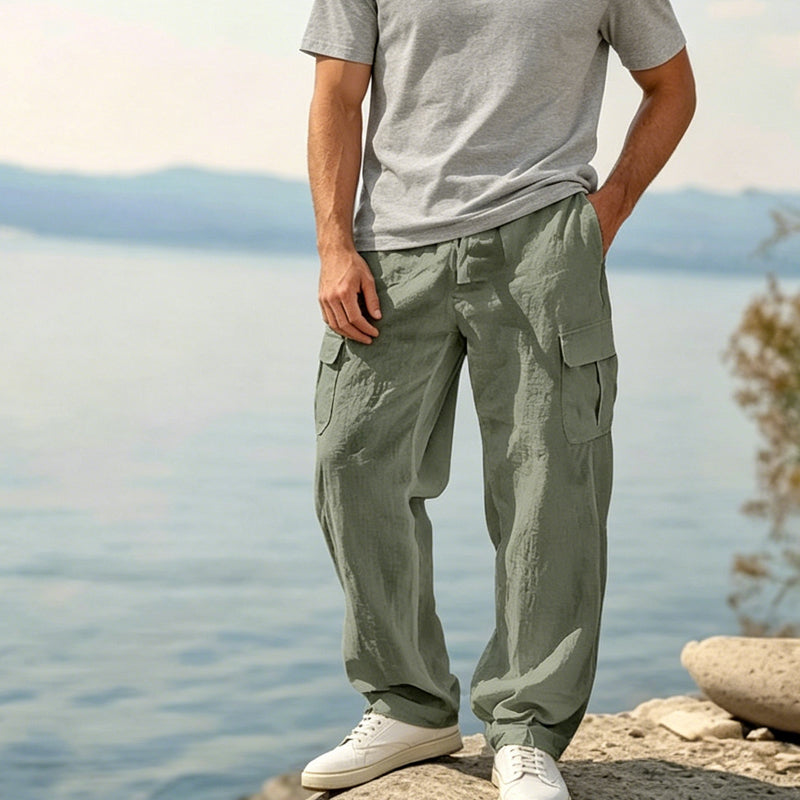 Sommerfeld | Leichte Cargo-Hose aus Baumwolle (1 kaufen, 1 GRATIS dazu)