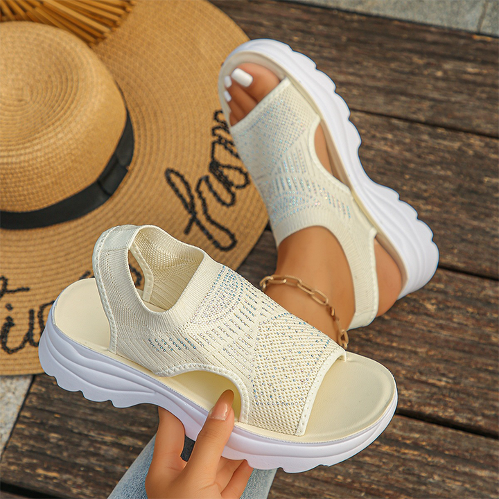 Sommerfeld | Atmungsaktive Mesh-Sandalen für Damen