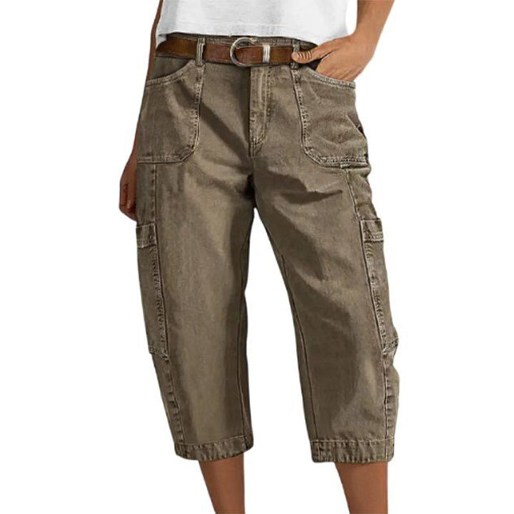 Sommerfeld | Cargo-Caprihose aus Denim (1 kaufen, 1 GRATIS dazu)