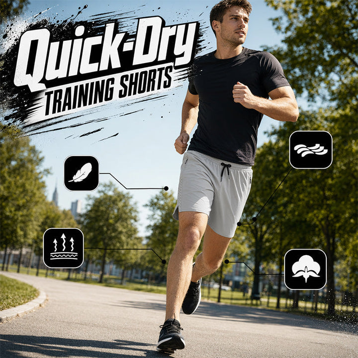 Sommerfeld | Schnelltrocknende Sportshorts für Herren (1 kaufen, 1 GRATIS dazu)
