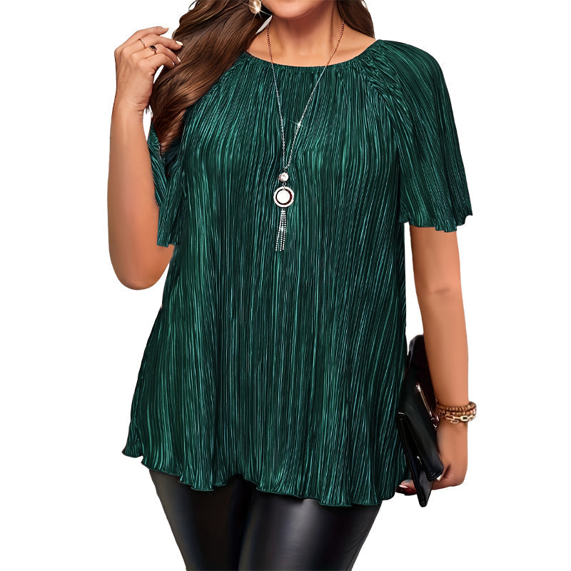 Sommerfeld | Elastisches Plissee-Shirt für Damen (1 kaufen, 1 GRATIS dazu)