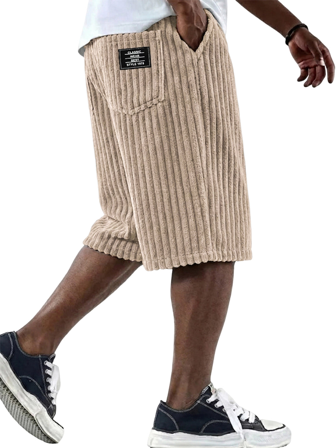 Sommerfeld | Cord-Shorts mit Stickdetail (1 Kaufen, 1 GRATIS dazu)