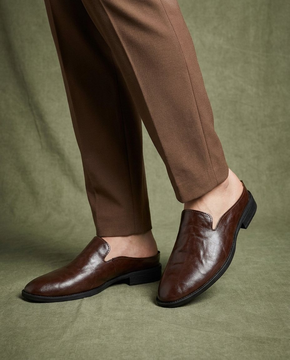 Sommerfeld | Leder-Mules aus Premium-Rindsleder