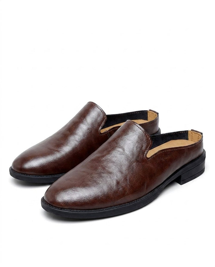 Sommerfeld | Leder-Mules aus Premium-Rindsleder