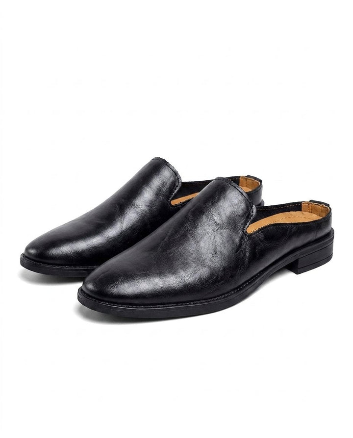 Sommerfeld | Leder-Mules aus Premium-Rindsleder